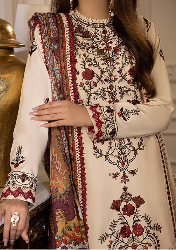 Asim Jofa Aira Pakistani Cambric Dress - db23500