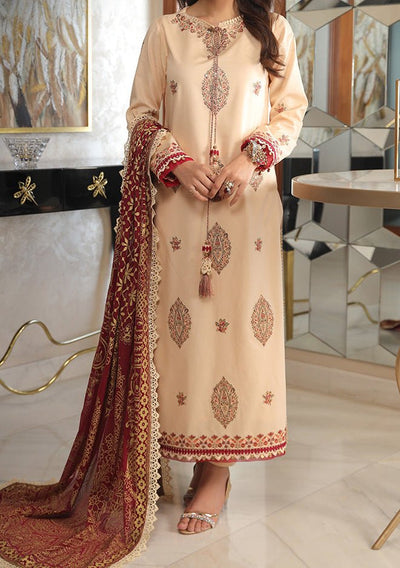 Asim Jofa Aira Pakistani Cambric Dress - db23494