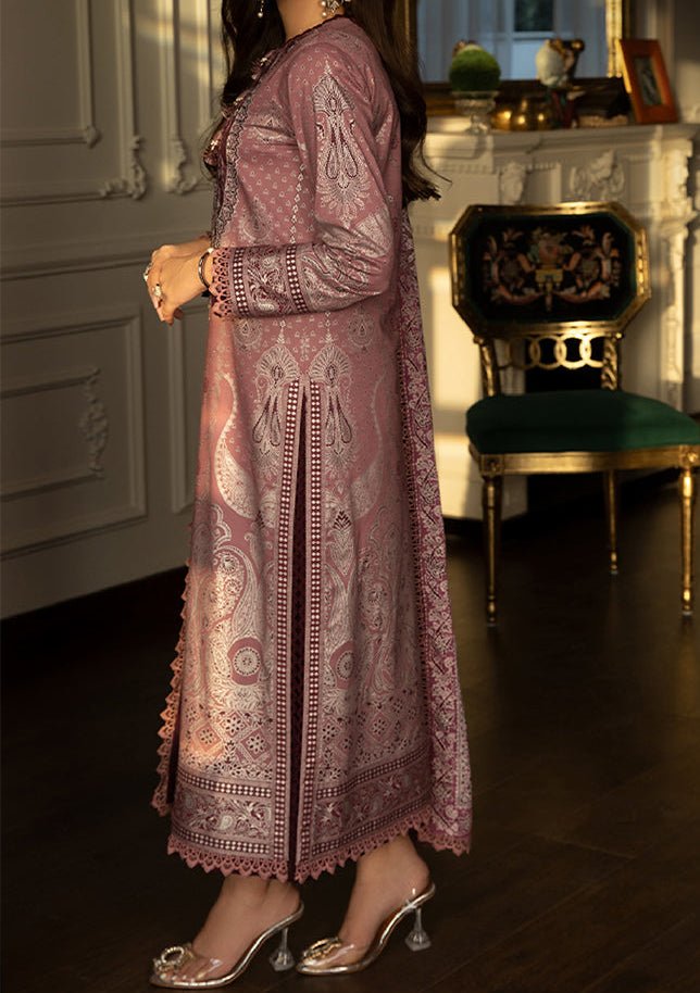 Asim Jofa Aira Pakistani Cambric Dress - db23486