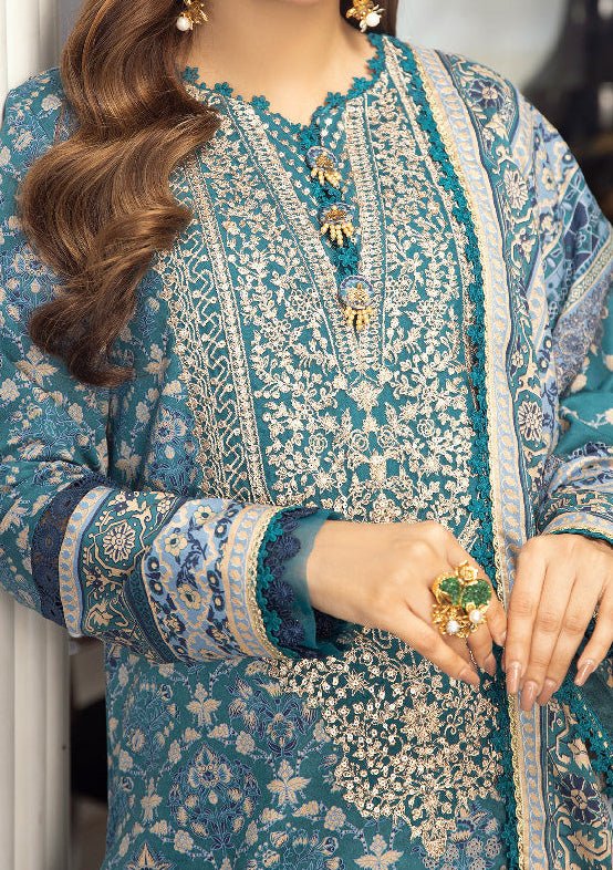 Asim Jofa Aira Pakistani Cambric Dress - db23502
