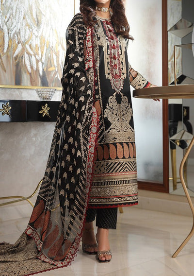 Asim Jofa Aira Pakistani Cotton Silk Dress - db23484