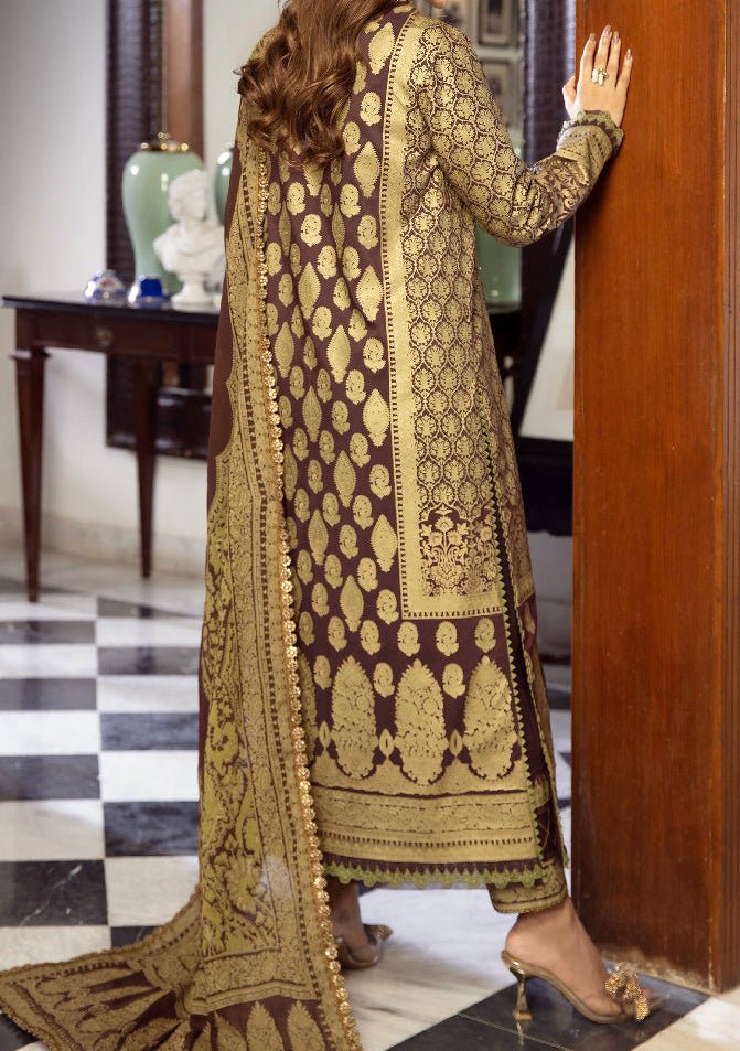 Asim Jofa Aira Pakistani Cotton Silk Dress - db23485