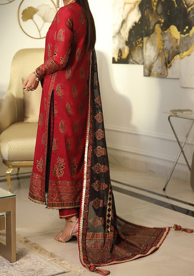 Asim Jofa Aira Pakistani Cotton Silk Dress - db23482
