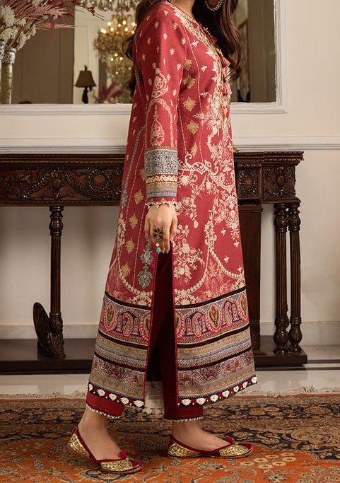 Asim Jofa Aira Pakistani Dress With Winter Shawl - db24243