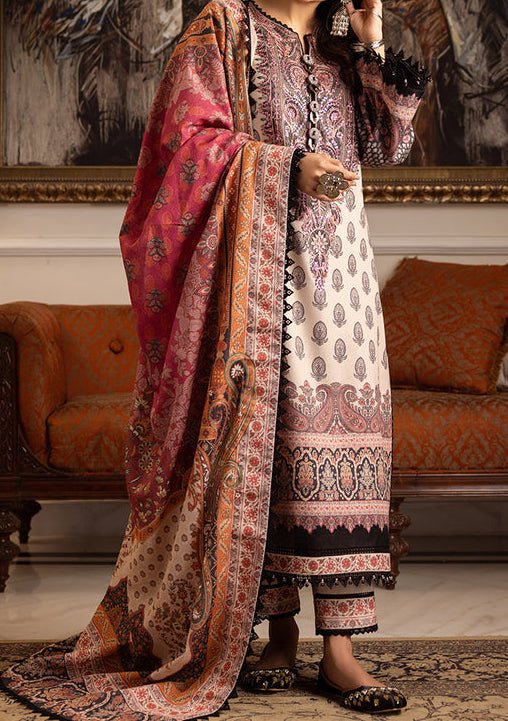 Asim Jofa Aira Pakistani Dress With Winter Shawl - db24247