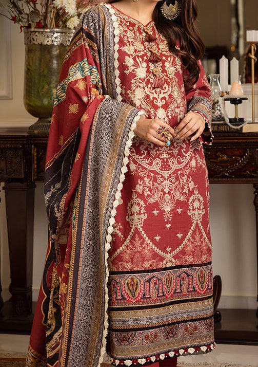 Asim Jofa Aira Pakistani Dress With Winter Shawl - db24243