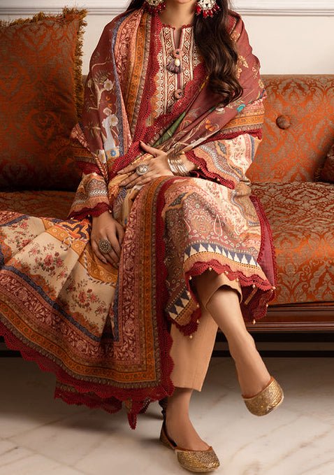 Asim Jofa Aira Pakistani Dress With Winter Shawl - db24251