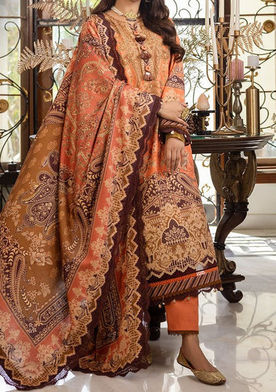 Asim Jofa Aira Pakistani Dress With Winter Shawl - db24250