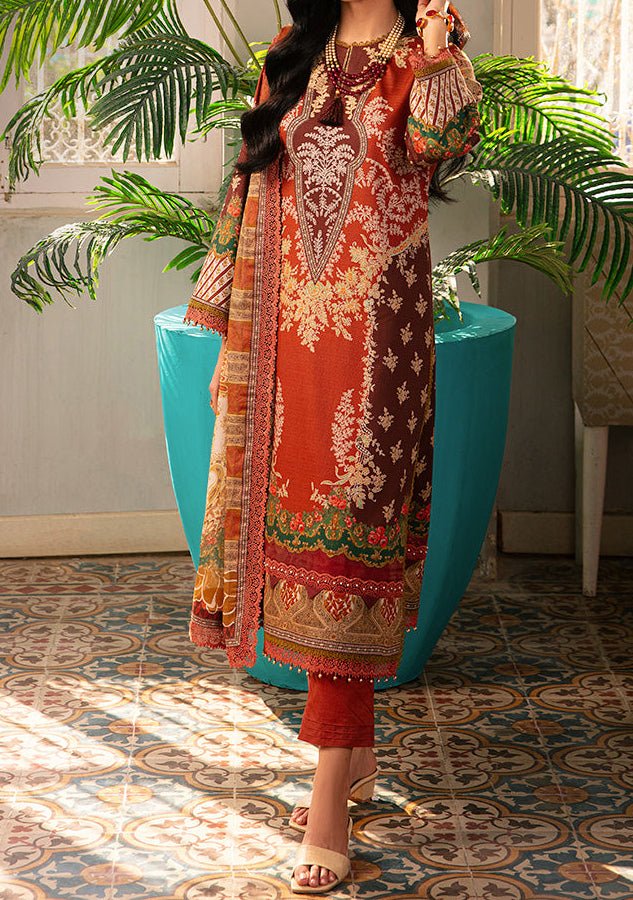 Asim Jofa Aira Summer Pakistani Dobby Dress - db25338