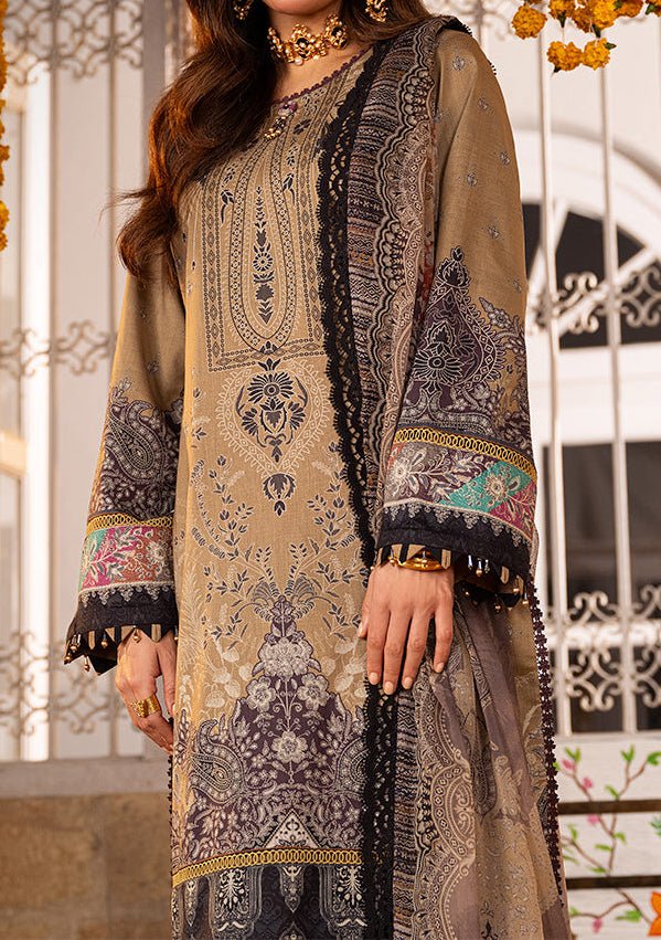 Asim Jofa Aira Summer Pakistani Lawn Dress - db25340