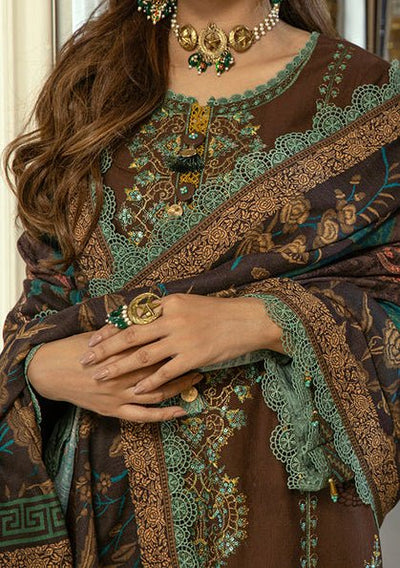 Asim Jofa Asra Pakistani Dress With Winter Shawl - db24230