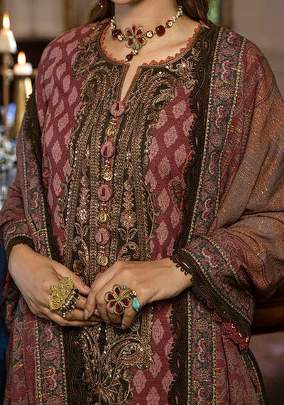 Asim Jofa Asra Pakistani Dress With Winter Shawl - db24236