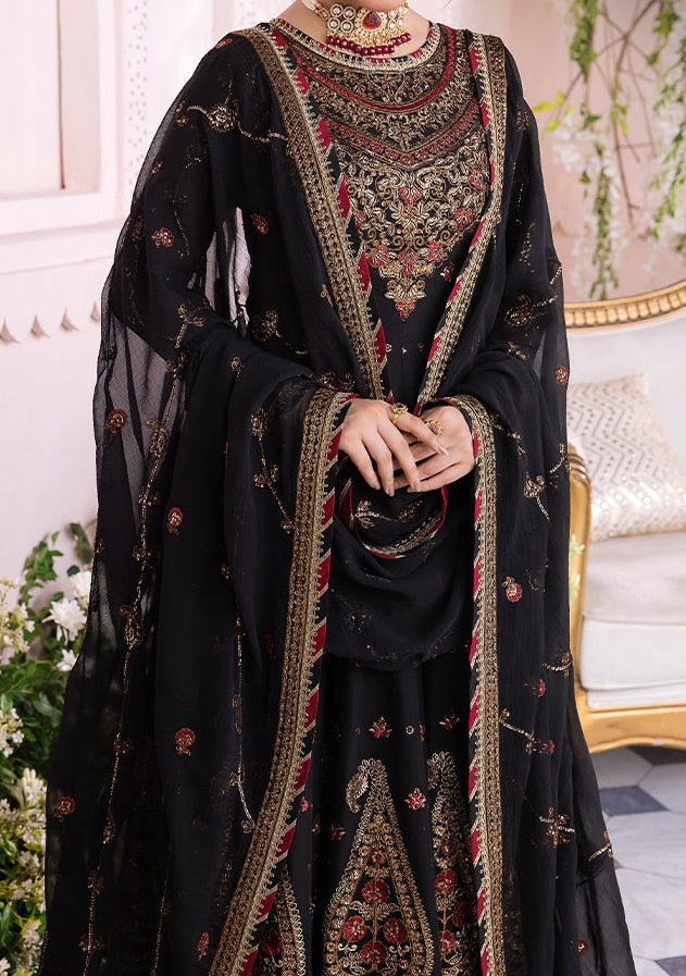 Asim Jofa Chandni Pakistani Luxury Organza Dress - db23441