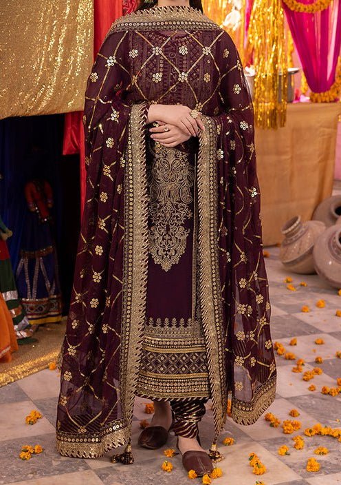 Asim Jofa Dastaan Pakistani Chiffon Dress - db24644