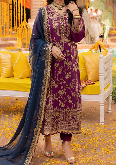 Asim Jofa Dastaan Pakistani Lawn Silk Dress - db24631