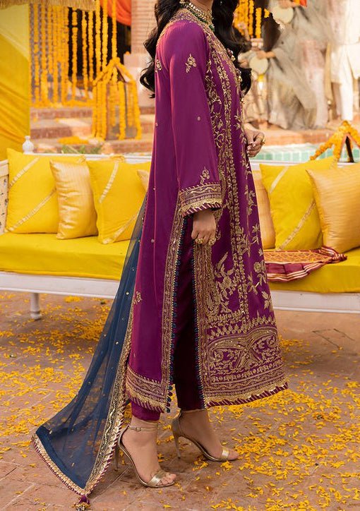 Asim Jofa Dastaan Pakistani Lawn Silk Dress - db24631
