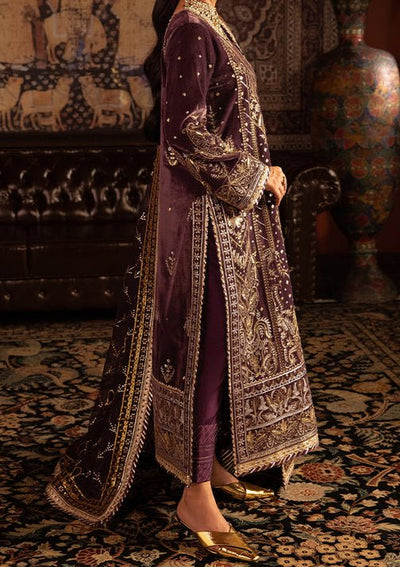 Asim Jofa Makhmal Pakistani Velvet Dress - db24383