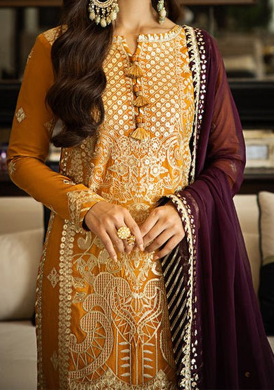 Asim Jofa Rang E Noor Pakistani Cotton Silk Dress - db24189