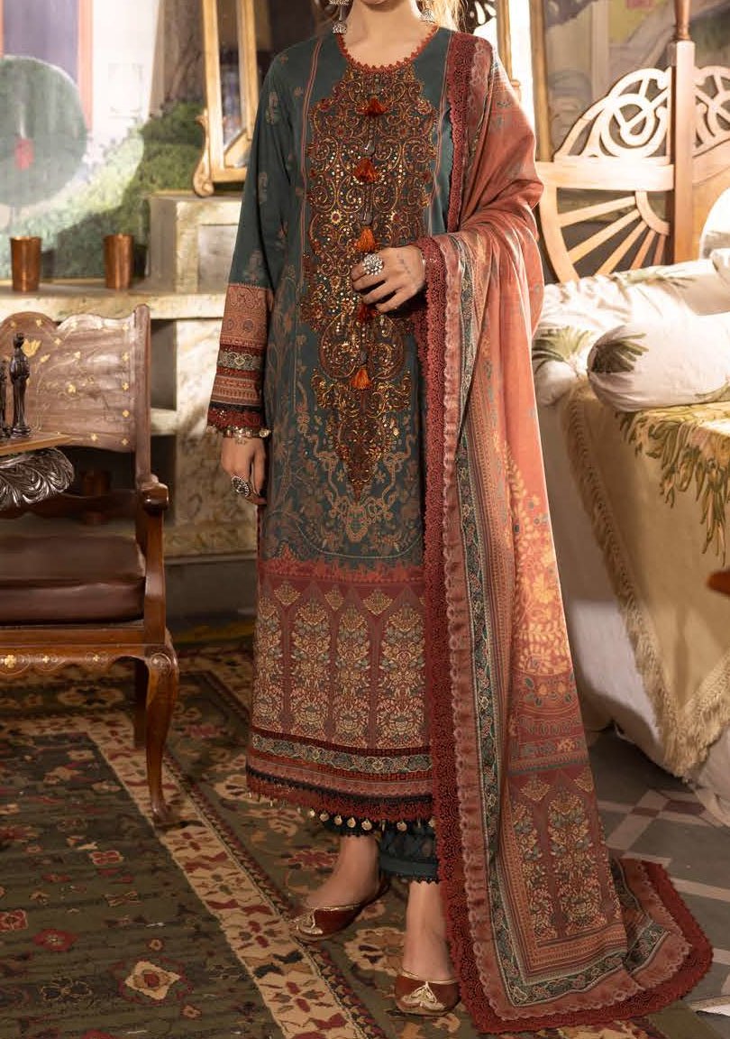 Asim Jofa Rania Spring Pakistani Cambric Dress - db24704