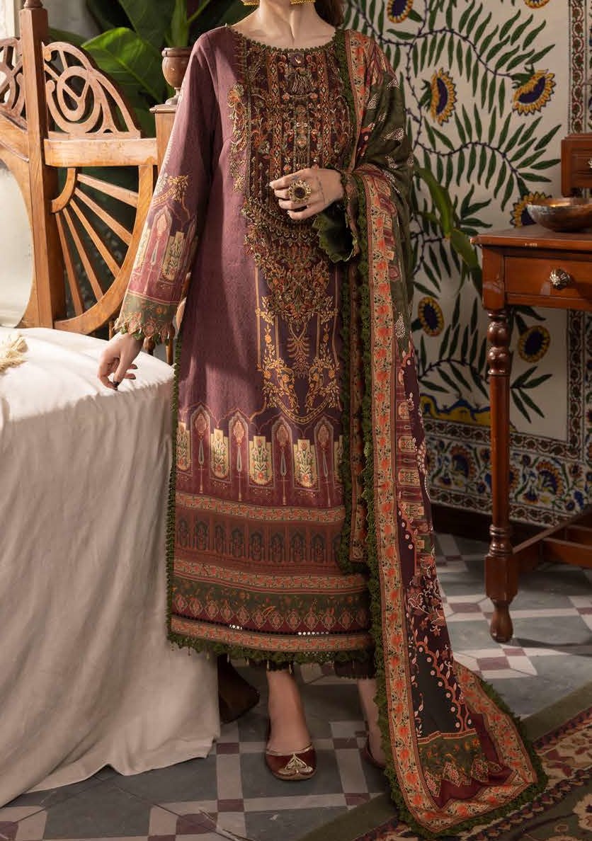 Asim Jofa Rania Spring Pakistani Cambric Dress - db24709