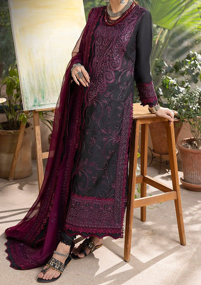 Asim Jofa Shadow Pakistani Lawn Silk Dress - db23282