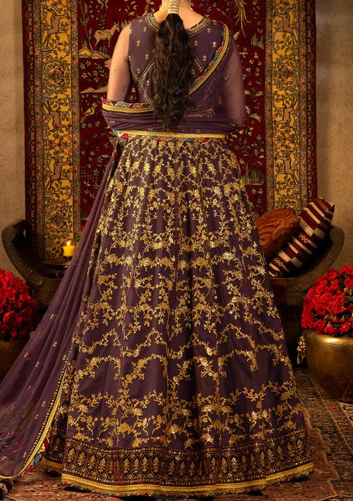 Asim Jofa Velvet Festive Pakistani Net Anarkali - db24116