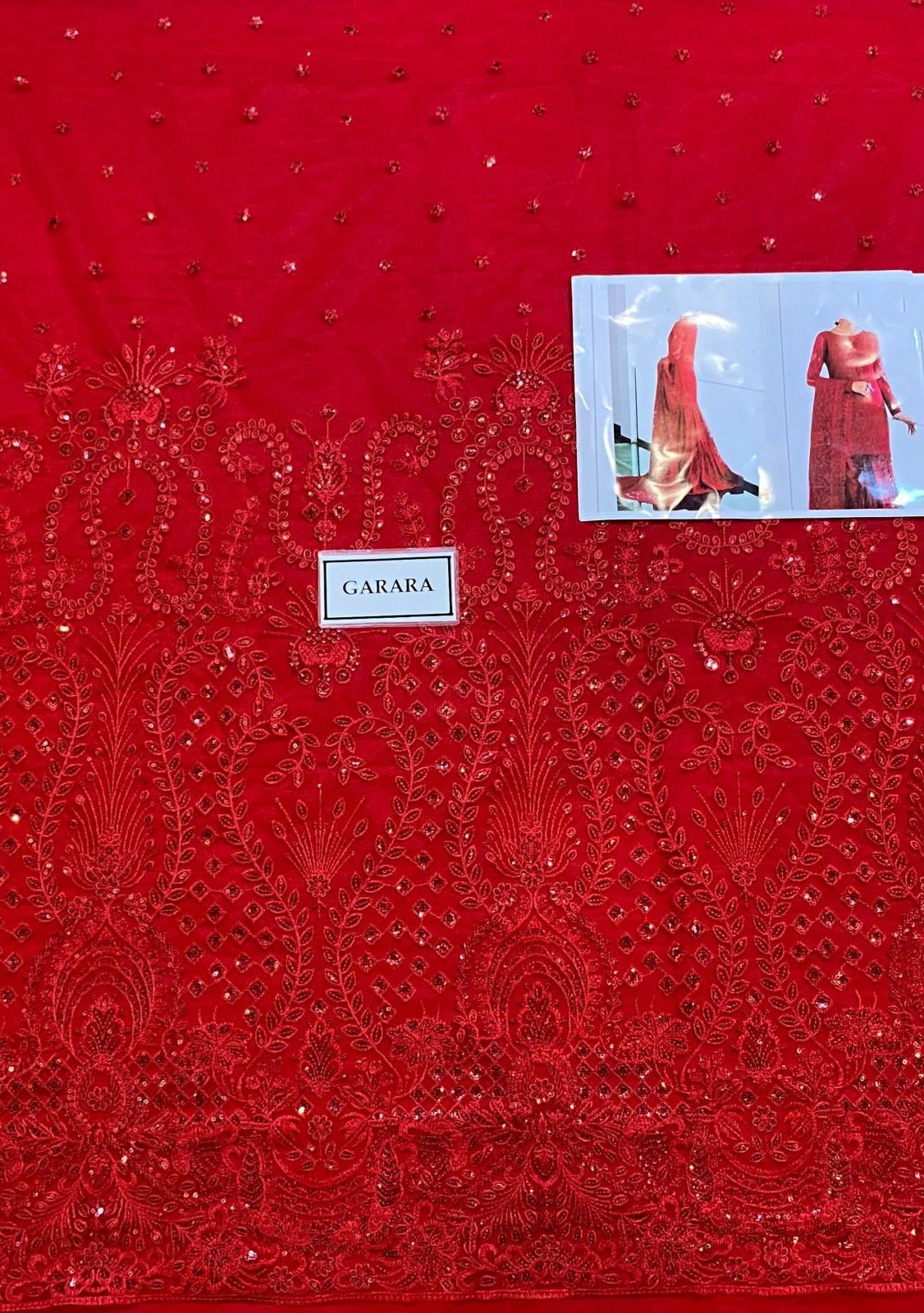 Baroque Chantelle Embroidered Pakistani Master Copy Dress - db18882