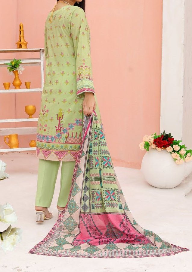 Bin Hameed Abia Ready Made Embroidered Lawn Dress - db25361