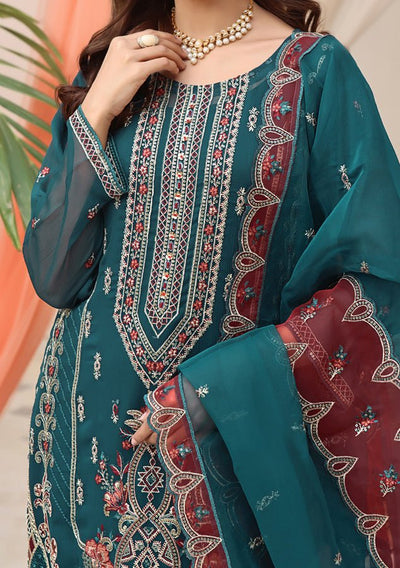 Bin Hameed Aira Heavy Embroidered Chiffon Dress - db24977