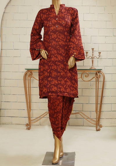 Bin Hameed Pakistani Ready Made 2 Piece Cotton Dress - db23231
