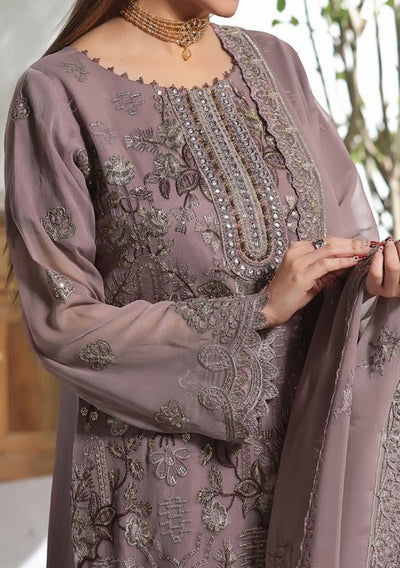 Bin Hameed Ranika Heavy Embroidered Chiffon Dress - db25052