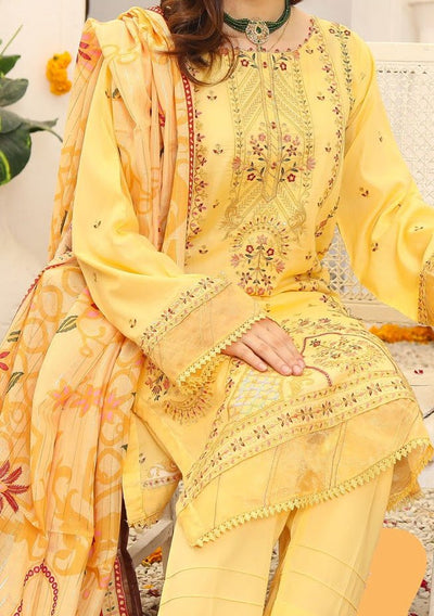 Bin Hameed Ready Made Embroidered Lawn - db22865