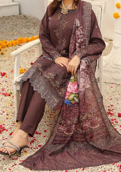 Bin Hameed Ready Made Embroidered Lawn - db22863