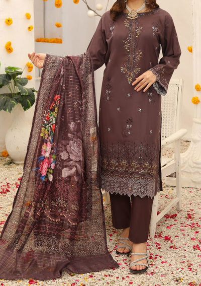 Bin Hameed Ready Made Embroidered Lawn - db22863