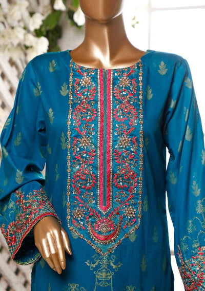 Bin Saeed Embroidered 3 Pieces Ready Made Lawn Dress - db19122
