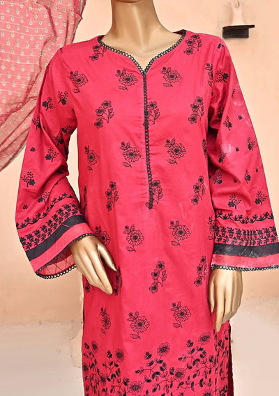 Bin Saeed Embroidered Ready Made Lawn Dress - db23473