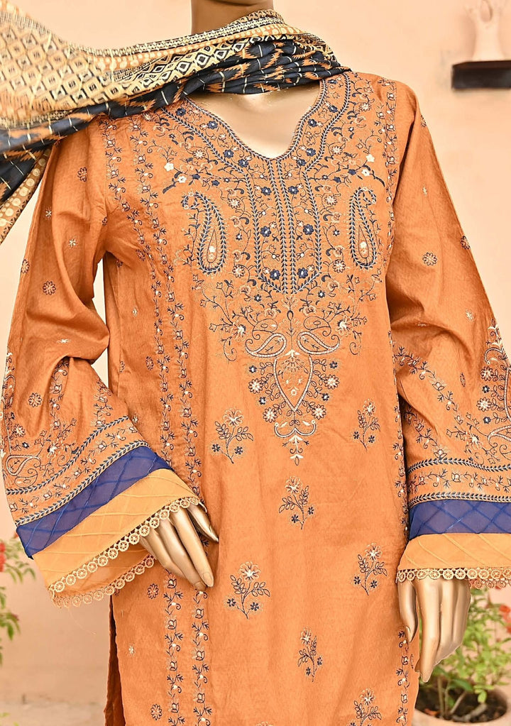 Bin Saeed Embroidered Ready Made Lawn Dress - db23469 Bin Saeed Embroidered Ready Made Lawn Dress - db23469