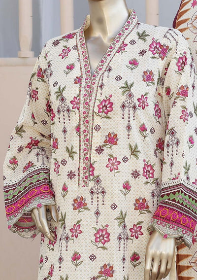 Bin Saeed Embroidered Ready Made Lawn Dress - db21963