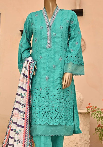 Bin Saeed Embroidered Ready Made Lawn Dress - db23464