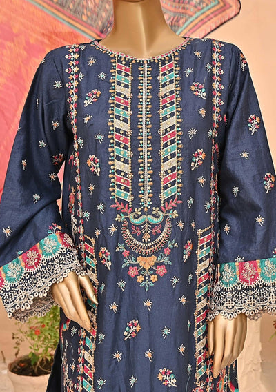 Bin Saeed Embroidered Ready Made Lawn Dress - db23466