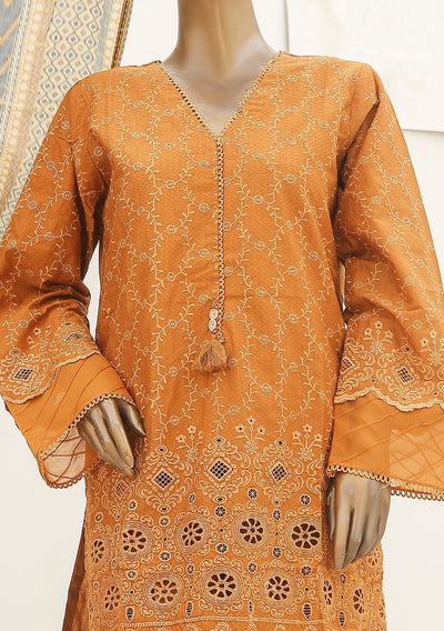 Bin Saeed Ready Made Chikankari Embroidered Dress - db23476
