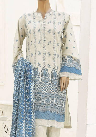 Bin Saeed Ready Made Chikankari Embroidered Dress - db23481