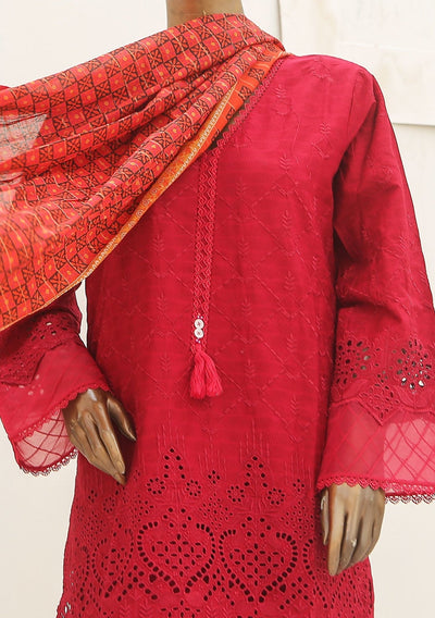 Bin Saeed Ready Made Chikankari Embroidered Dress - db23474