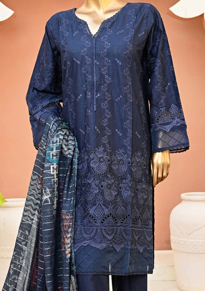 Bin Saeed Ready Made Chikankari Embroidered Dress - db24455