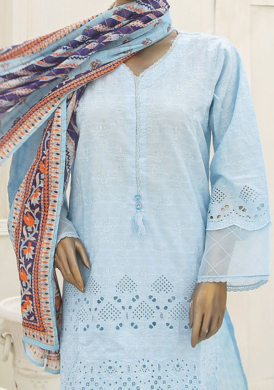 Bin Saeed Ready Made Chikankari Embroidered Dress - db23478