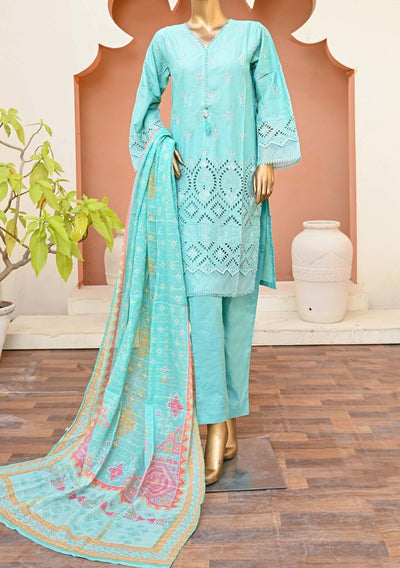 Bin Saeed Ready Made Chikankari Embroidered Dress - db24456