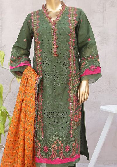 Bin Saeed Ready Made Embroidered Chikankari Dress - db24534