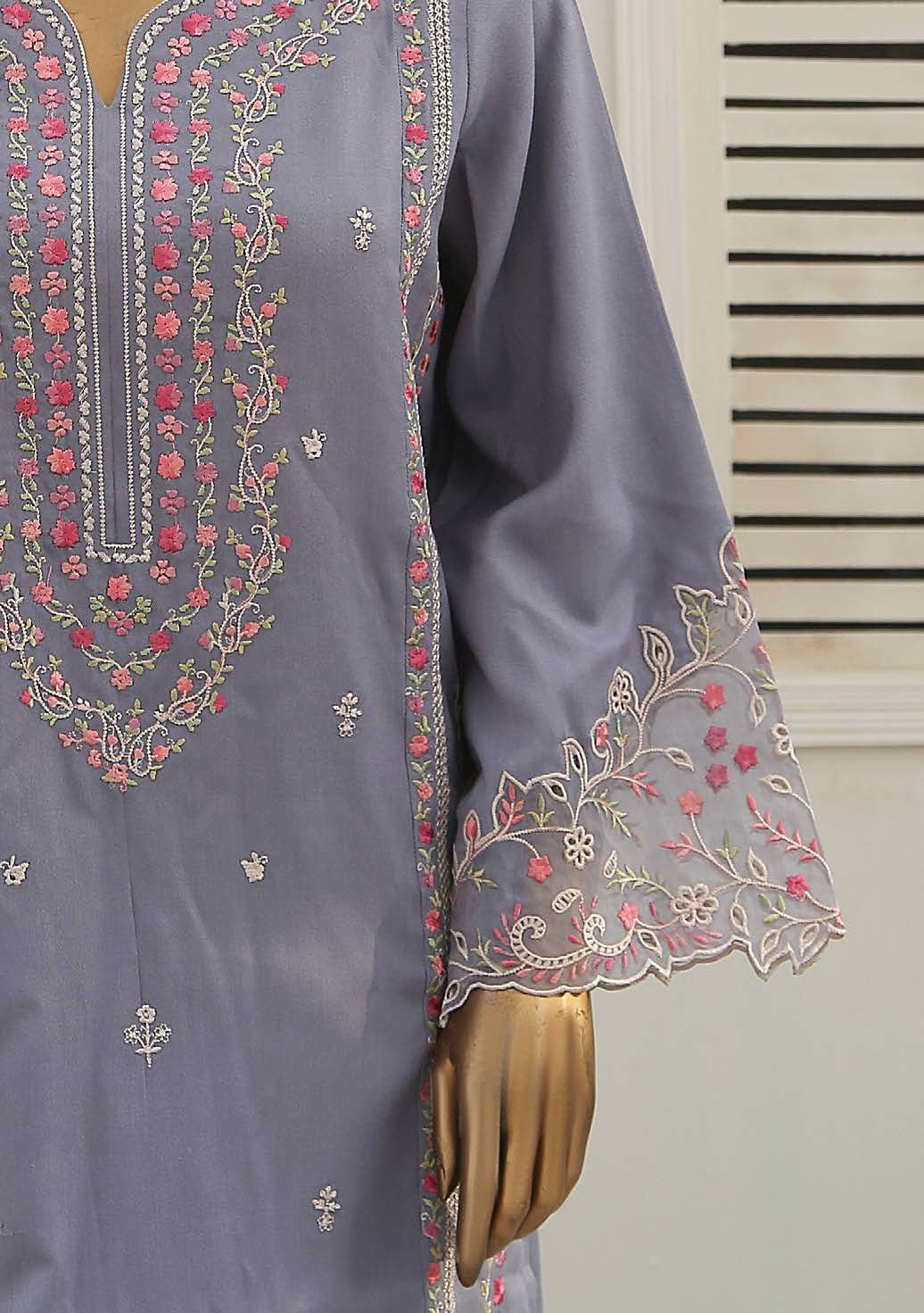 Bin Saeed Ready Made Embroidered Karandi Dress - db23752