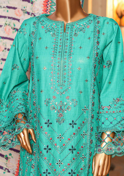 Bin Saeed Ready Made Embroidered Lawn Dress - db25124