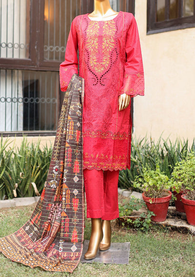 Bin Saeed Ready Made Embroidered Lawn Dress - db25117